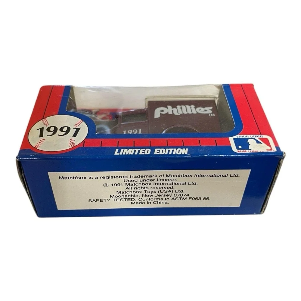 Matchbox Philadelphia Phillies 1991 Team Collectible Ford Model A Van‎